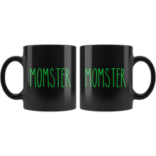 Momster Green Halloween Mug