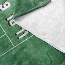 Baseball Scoreboard Milestone Blanket