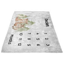 Declan 40x30 Forest Milestone Blanket