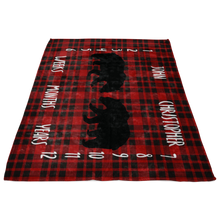 John Christopher twin bear blanket