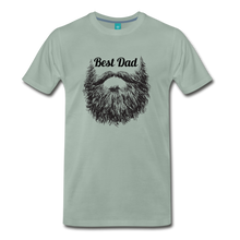 Best Dads have beards - steel green