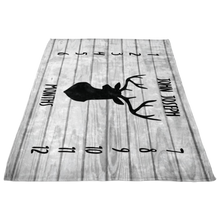 John Joseph Deer Milestone Blanket