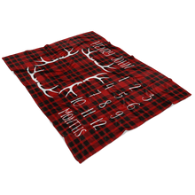 Henry John 40x30 Plaid Antlers