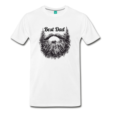 Best Dads have beards - white