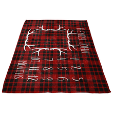 Henry John 40x30 Plaid Antlers