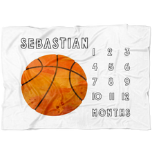 Sebastian Basketball Blanket