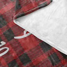 Joshua Plaid Deer Milestone Blanket
