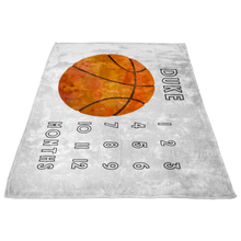 Duke-  Basketball Milestone Blanket