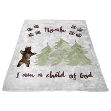 Noah- I am a child of God blanket