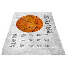 Sebastian Basketball Blanket