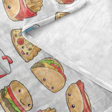 Junk food blanket
