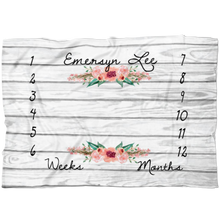 Emersyn Lee 60x50 Milestone Blanket