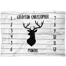 Grayson Christopher- Deer Milestone Blanket