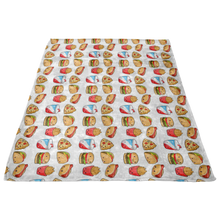 Junk food blanket