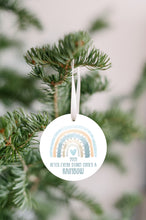 Blue Rainbow Baby Ornament 2021
