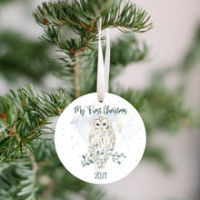 Snowy Owl Ornament 2021