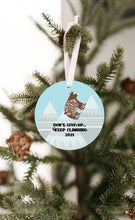 Don't Give Up Keep Climbing Ornament 2021