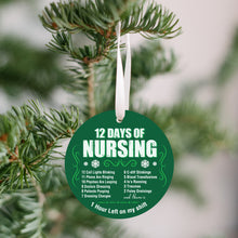 12 Days of Nursing Ornament