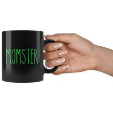 Momster Green Halloween Mug