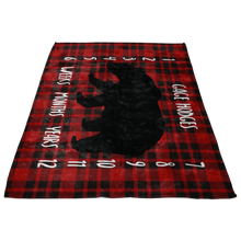 Gage Hodges Black Bear Milestone Blanket