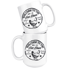 Hen house mug
