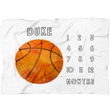 Duke-  Basketball Milestone Blanket