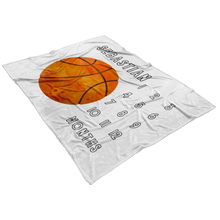 Sebastian Basketball Blanket